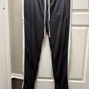 MNML Black and White Joggers (similar to fear of god)